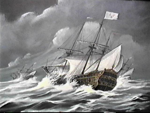 Over 20 galleons wrecked along the upper Keys in the hurricane of 1733.